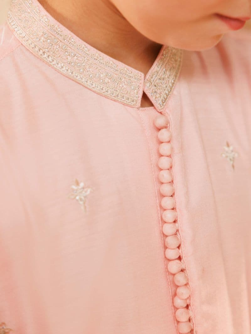 Embroidered Blended Kurta - EBTKC5-025 thumbnail