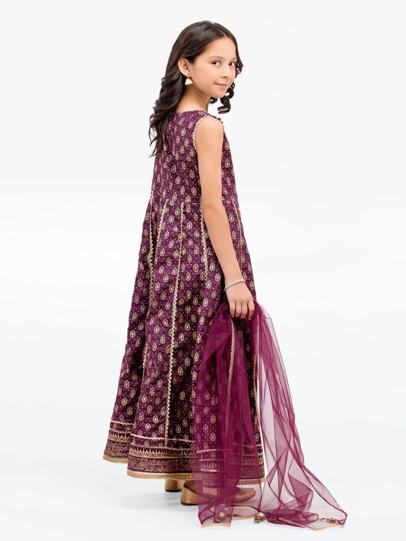 Block Print Cambric Shirt Dupatta - EGTPL5-50034SD thumbnail