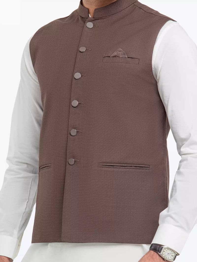 Plain Waistcoat - EMTWCP5-35944 thumbnail