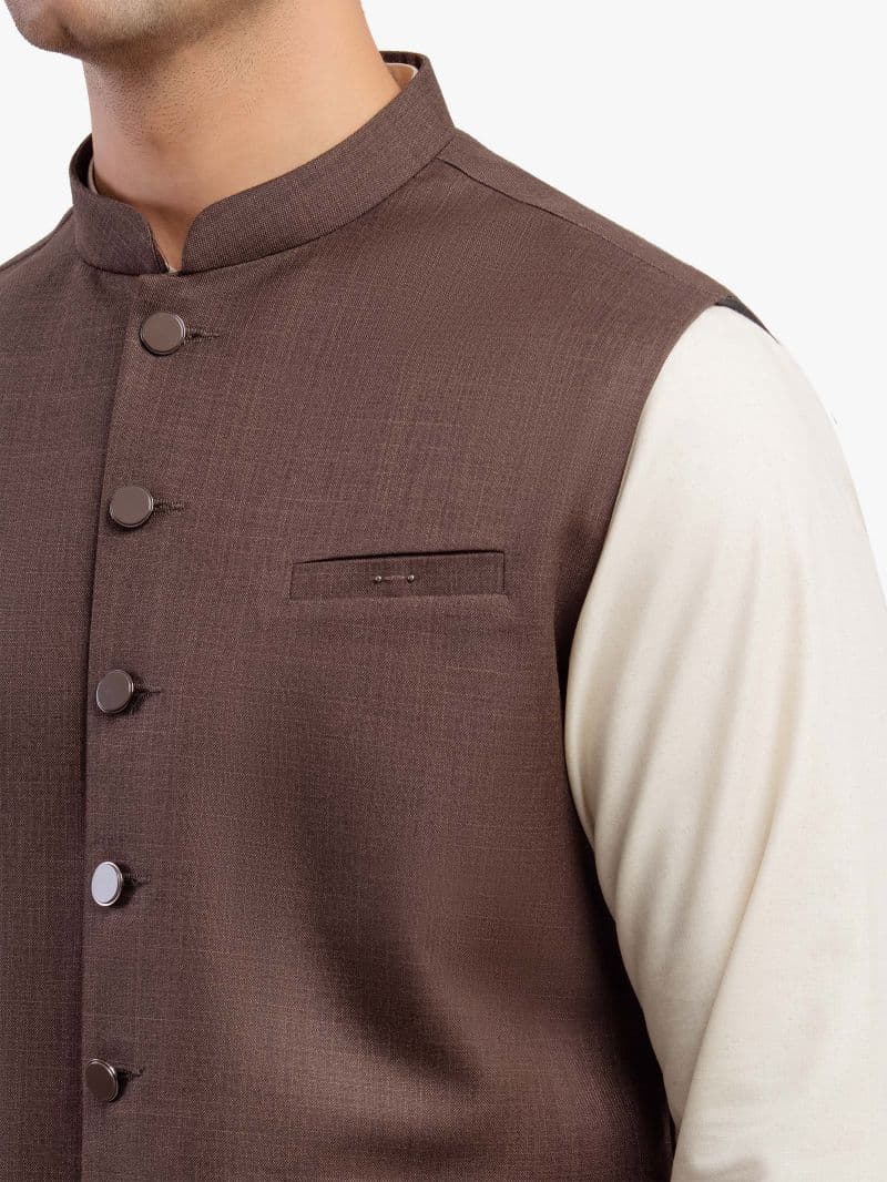 Plain Waistcoat - EMTWCP5-35988 thumbnail
