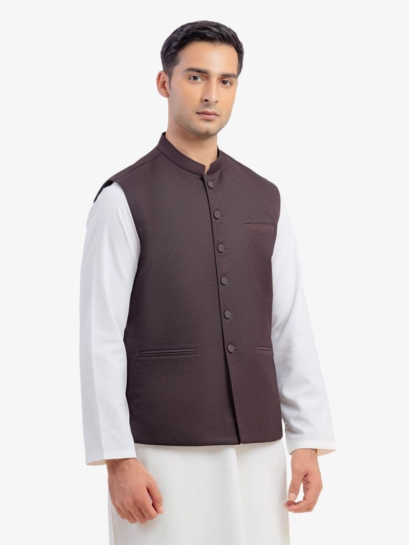Plain Waistcoat - EMTWCP5-35993 thumbnail