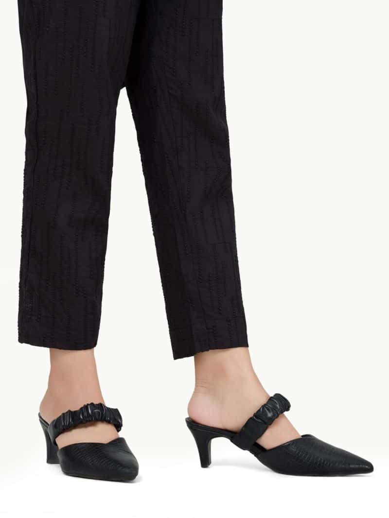 Embroidered Cambric Trouser - alternate view