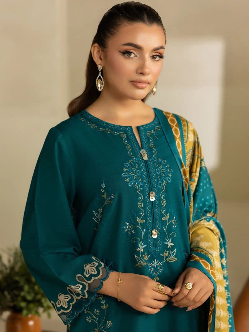 Pret Embroidered Khaddar Suit thumbnail