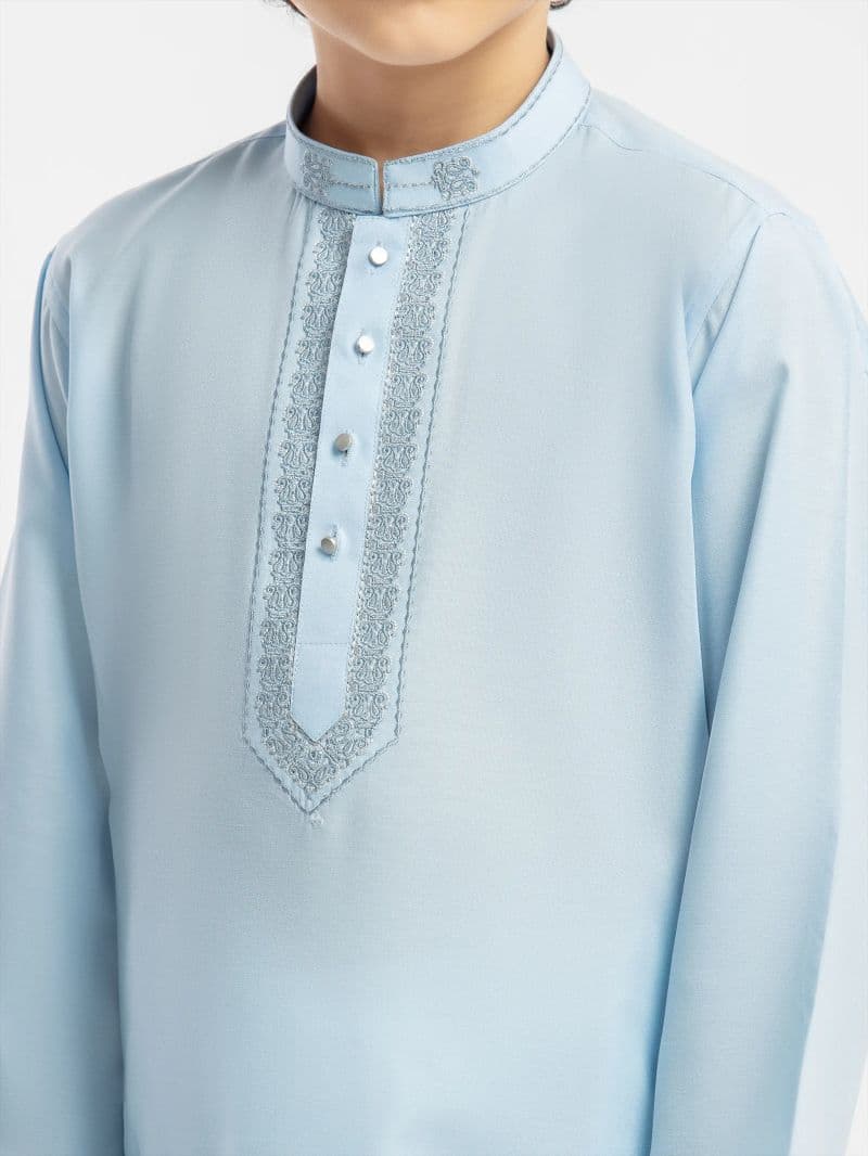 Embroidered Cambric Kurta thumbnail