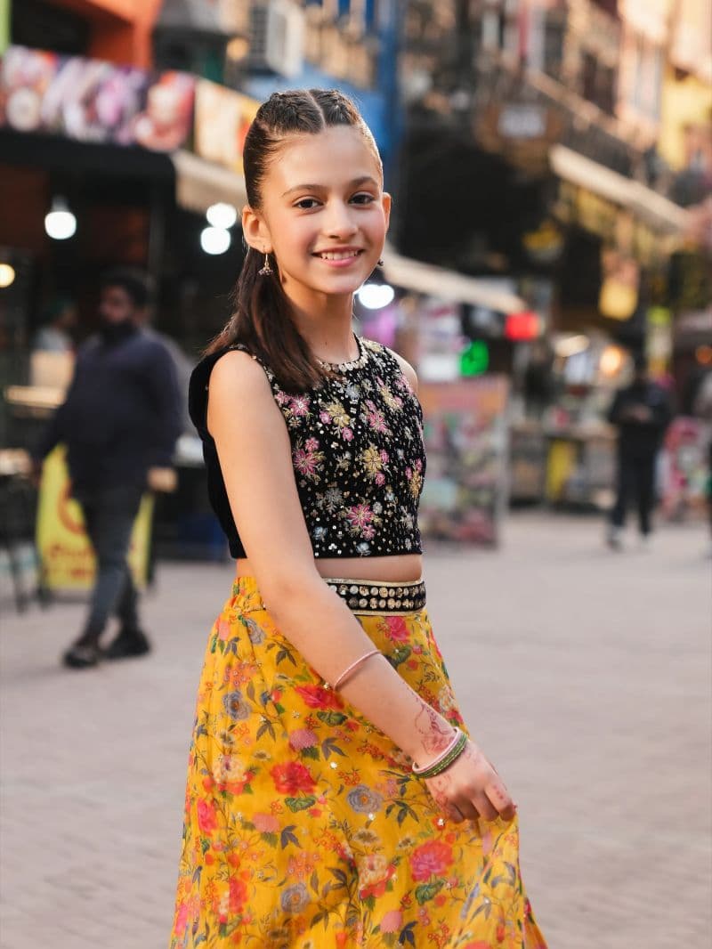 Embroidered Organza Lehenga Suit thumbnail