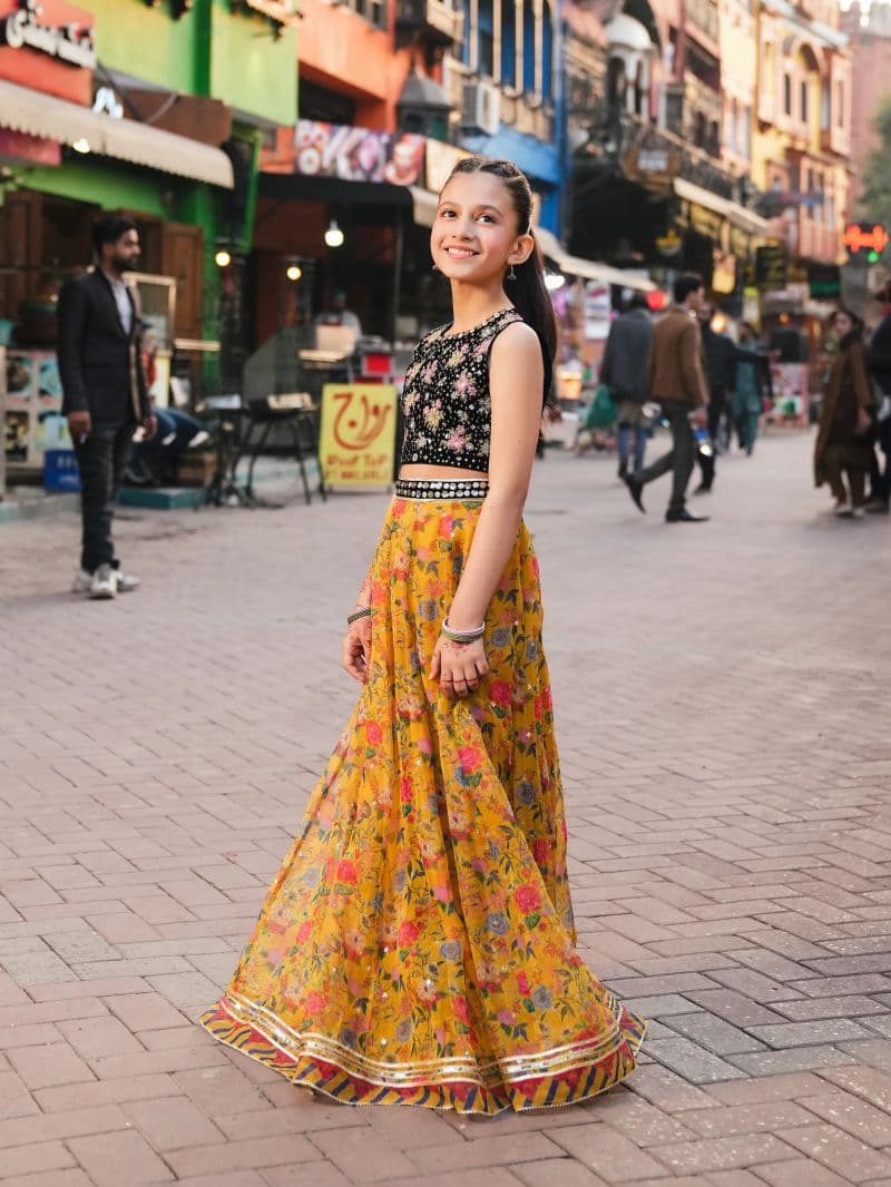 Embroidered Organza Lehenga Suit thumbnail