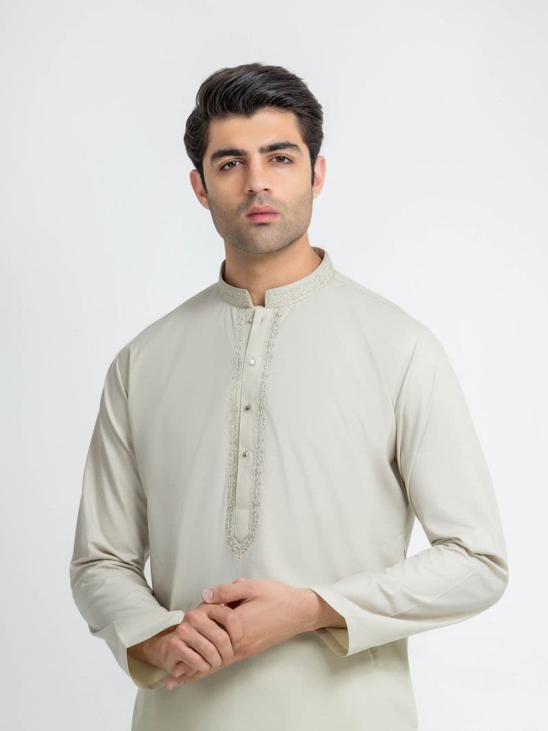Embroidered Blended Shalwar Kameez thumbnail