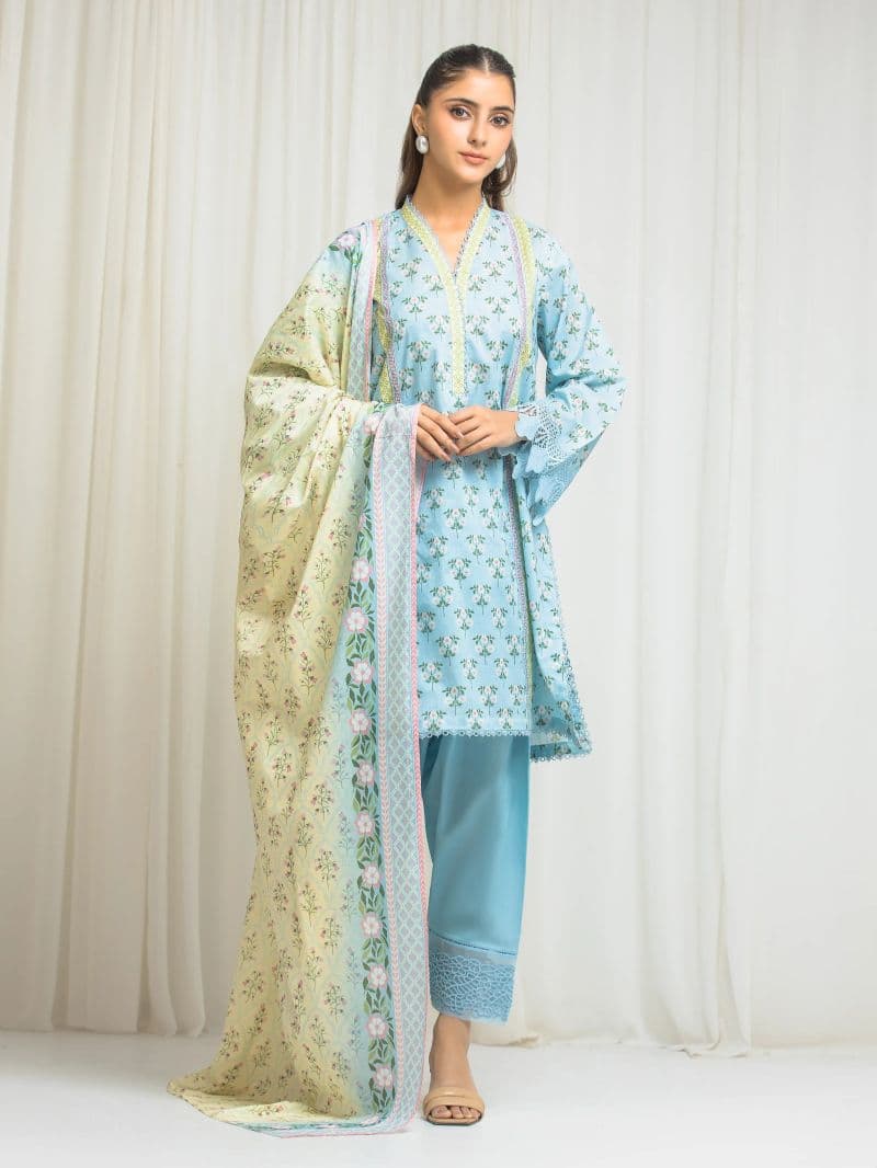 Printed Lawn Suit thumbnail