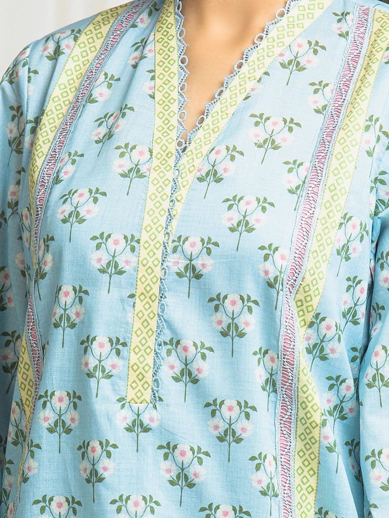 Printed Lawn Suit thumbnail