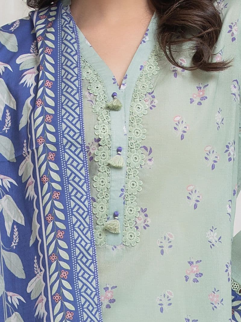 Printed Lawn Suit thumbnail
