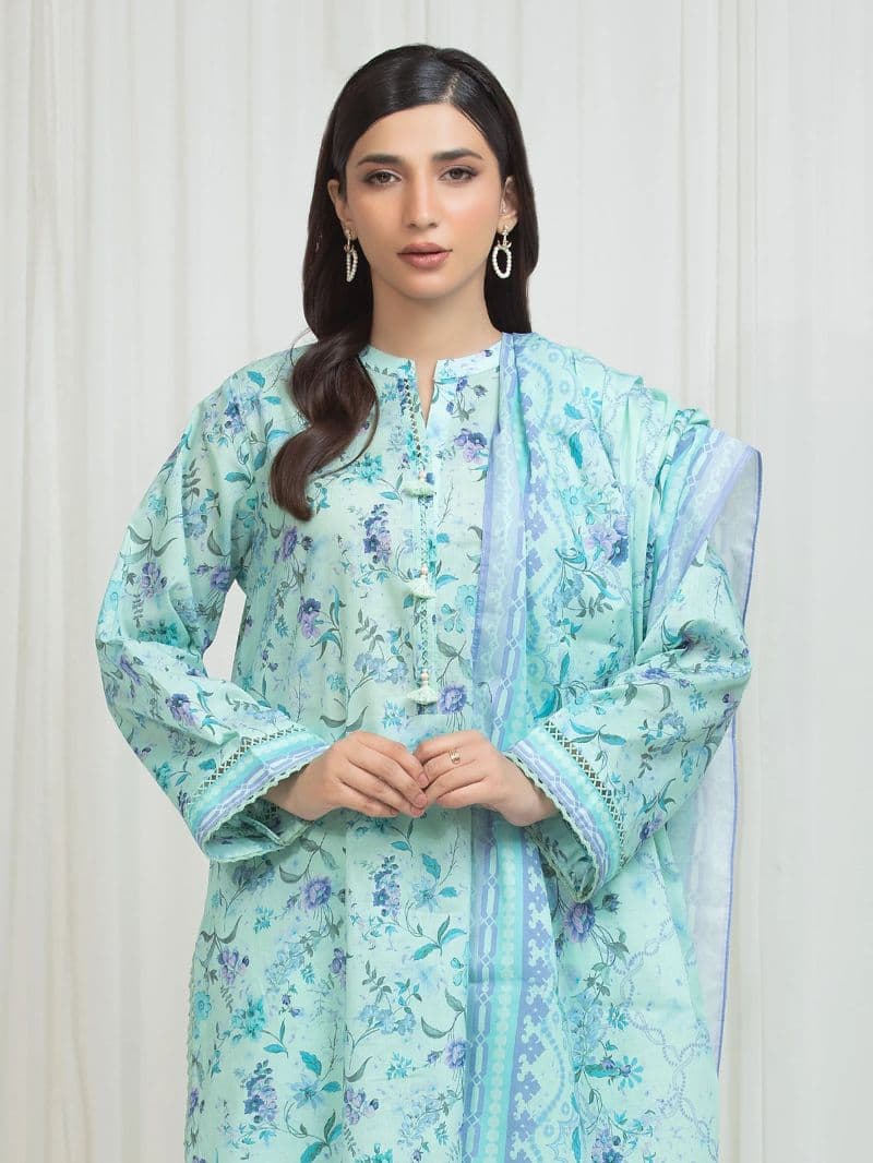 Printed Lawn Suit thumbnail