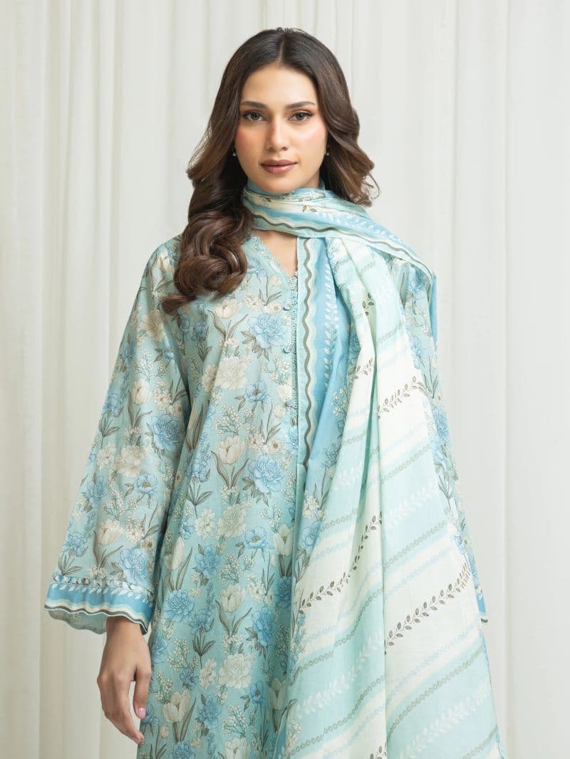Printed Lawn Suit thumbnail