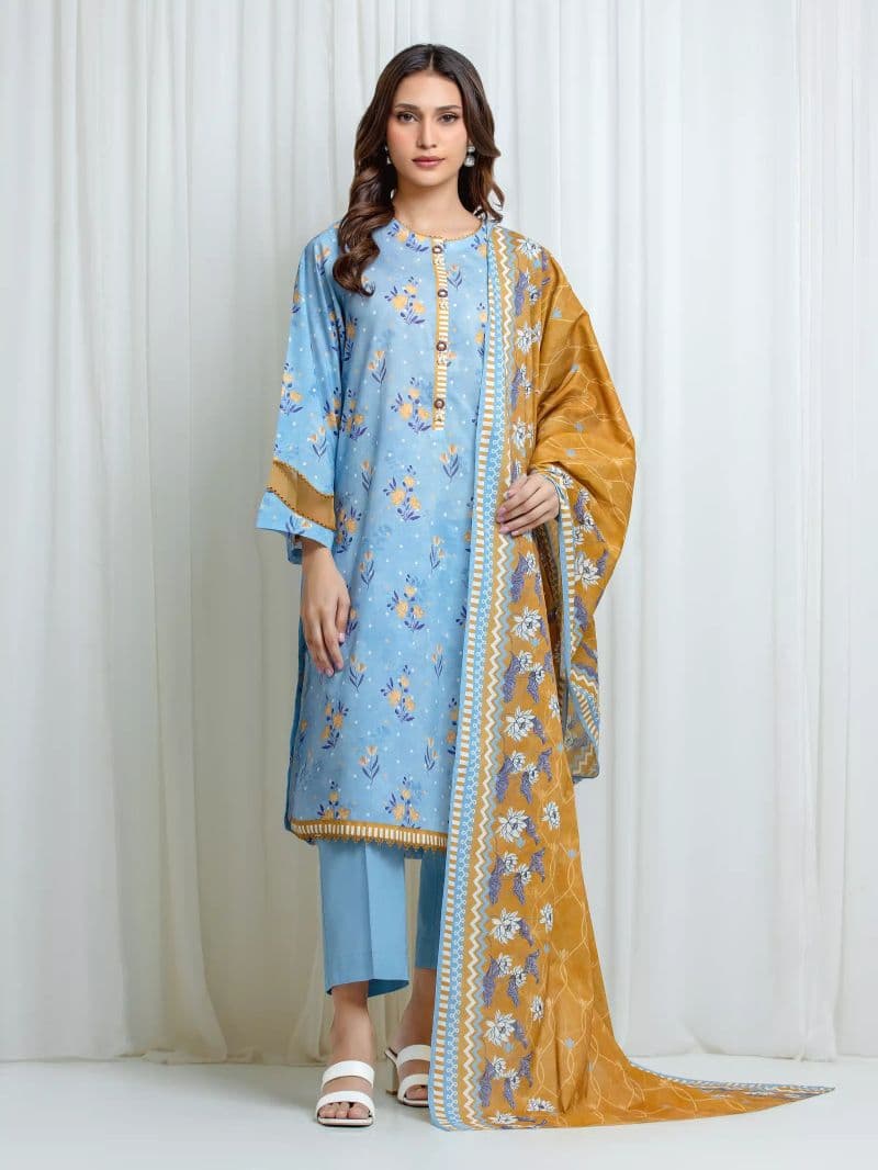 Printed Lawn Suit thumbnail