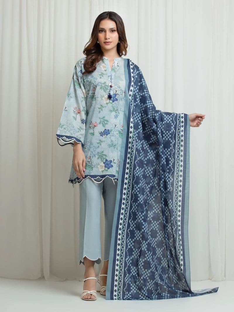 Printed Lawn Suit thumbnail