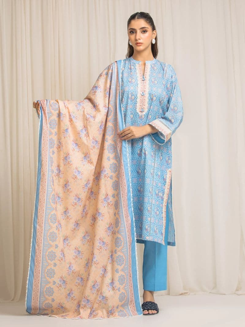 Printed Lawn Suit thumbnail
