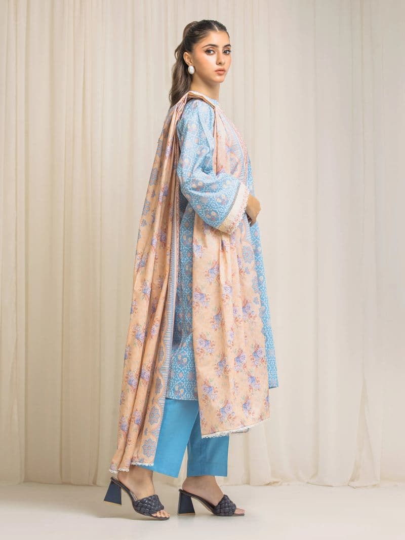 Printed Lawn Suit thumbnail