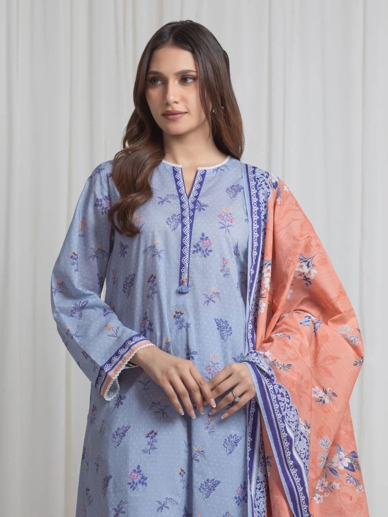 Printed Lawn Suit thumbnail