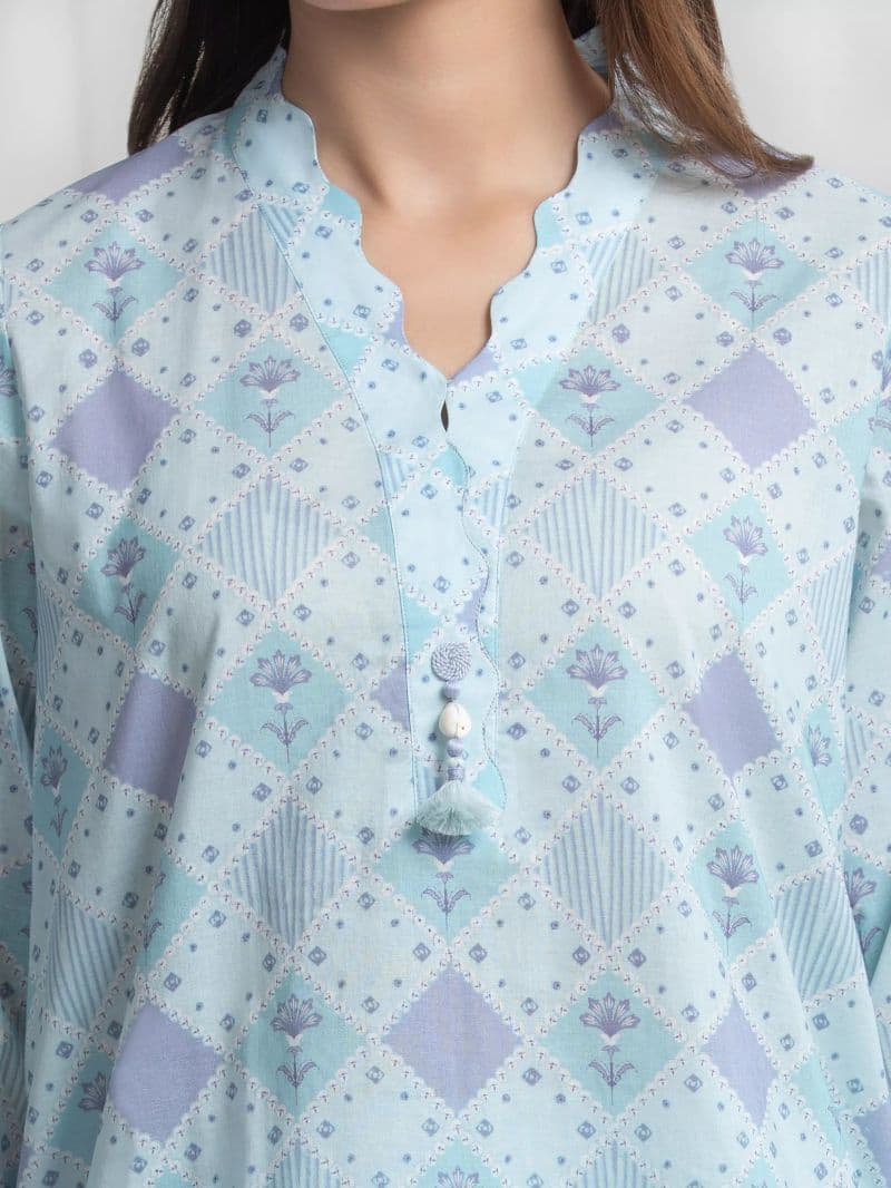 Printed Lawn Suit thumbnail