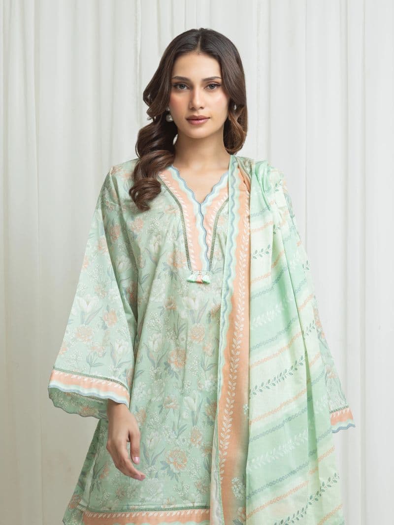 Printed Lawn Suit thumbnail