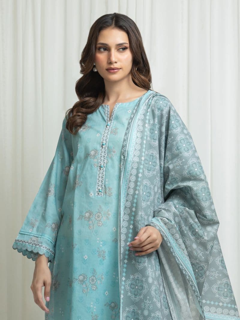 Printed Lawn Suit thumbnail