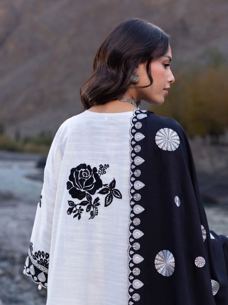 Embroidered Khaddar Suit thumbnail