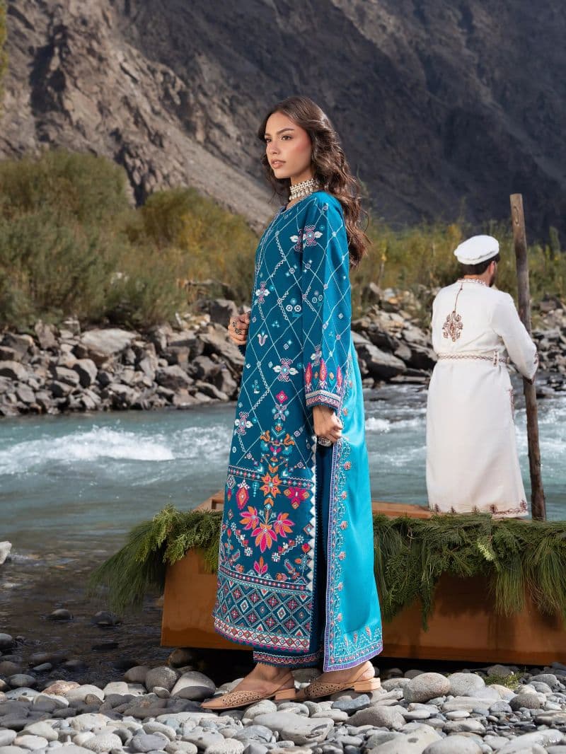 Embroidered Khaddar Suit thumbnail