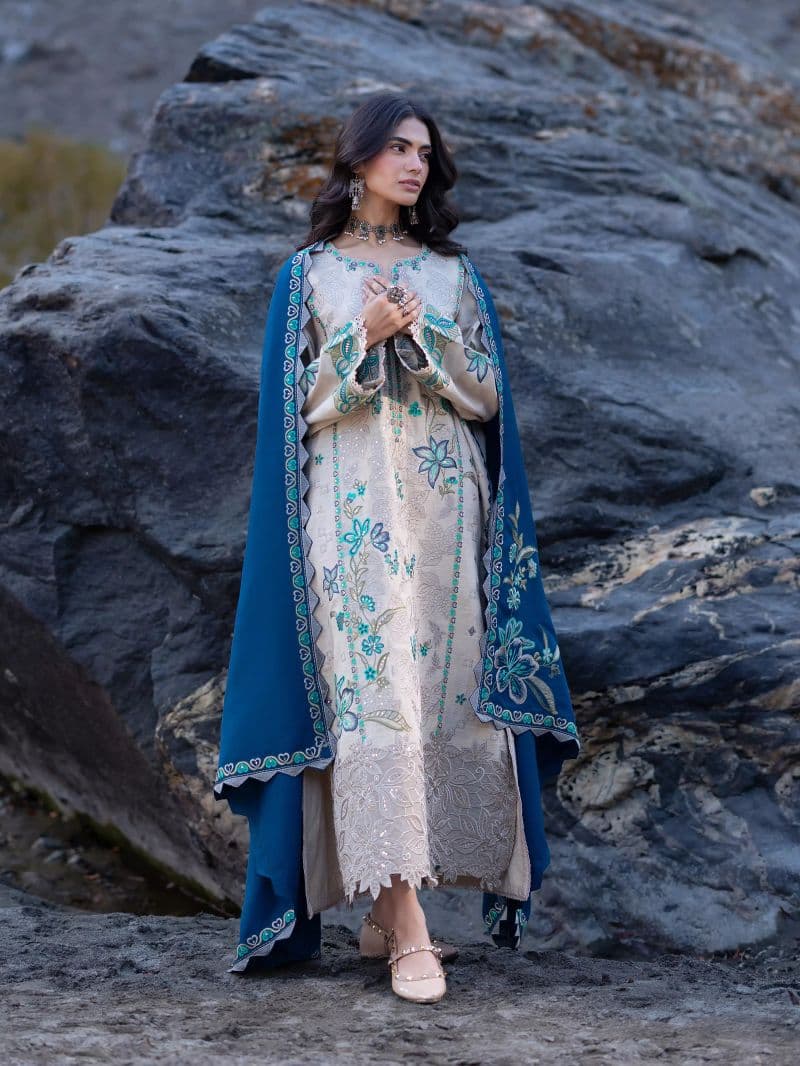 Embroidered Khaddar Suit thumbnail
