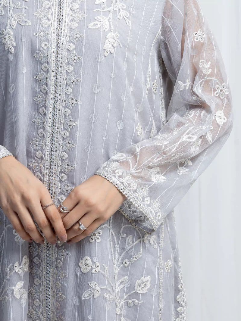 Embroidered Chiffon Suit thumbnail