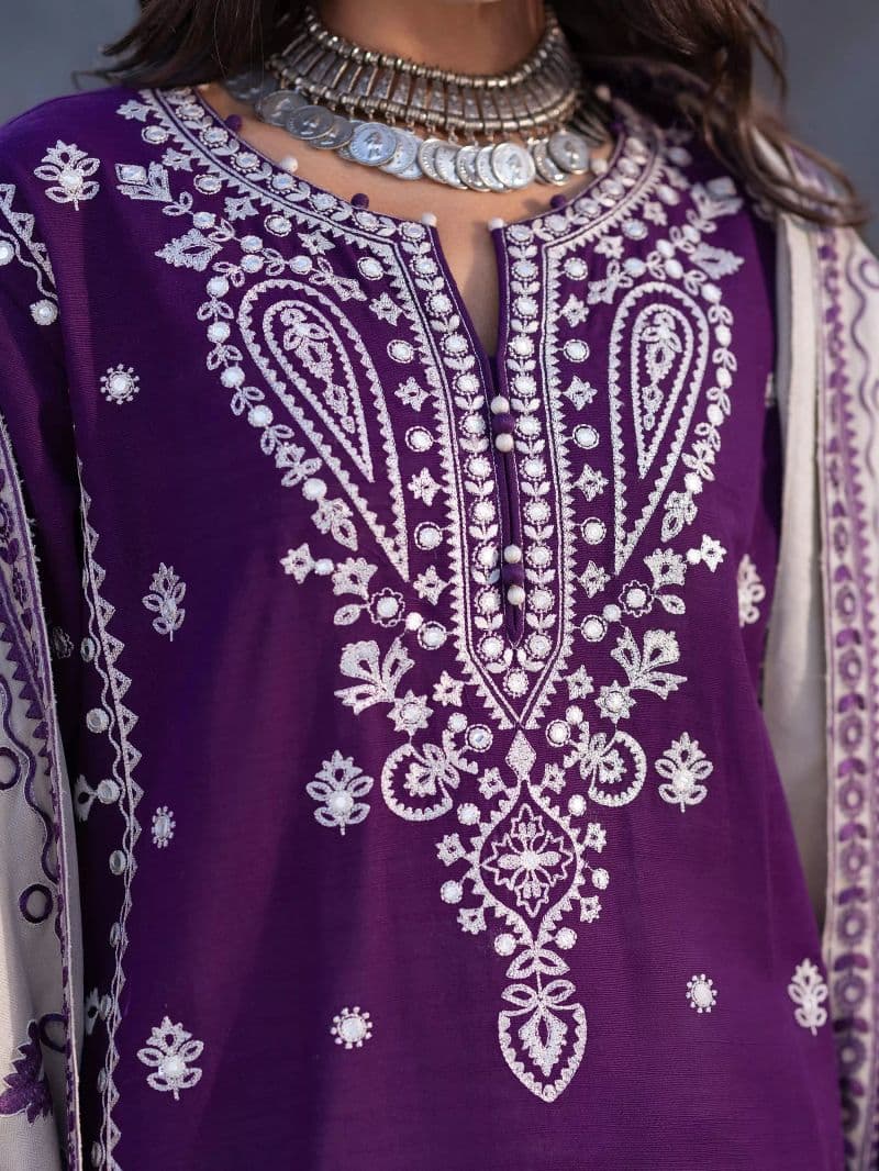 Embroidered Khaddar Suit thumbnail