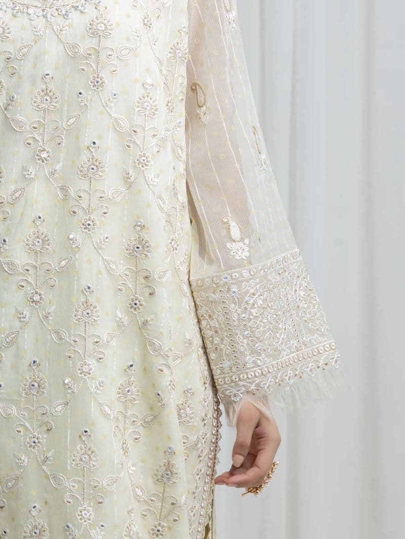 Embroidered Chiffon Suit thumbnail