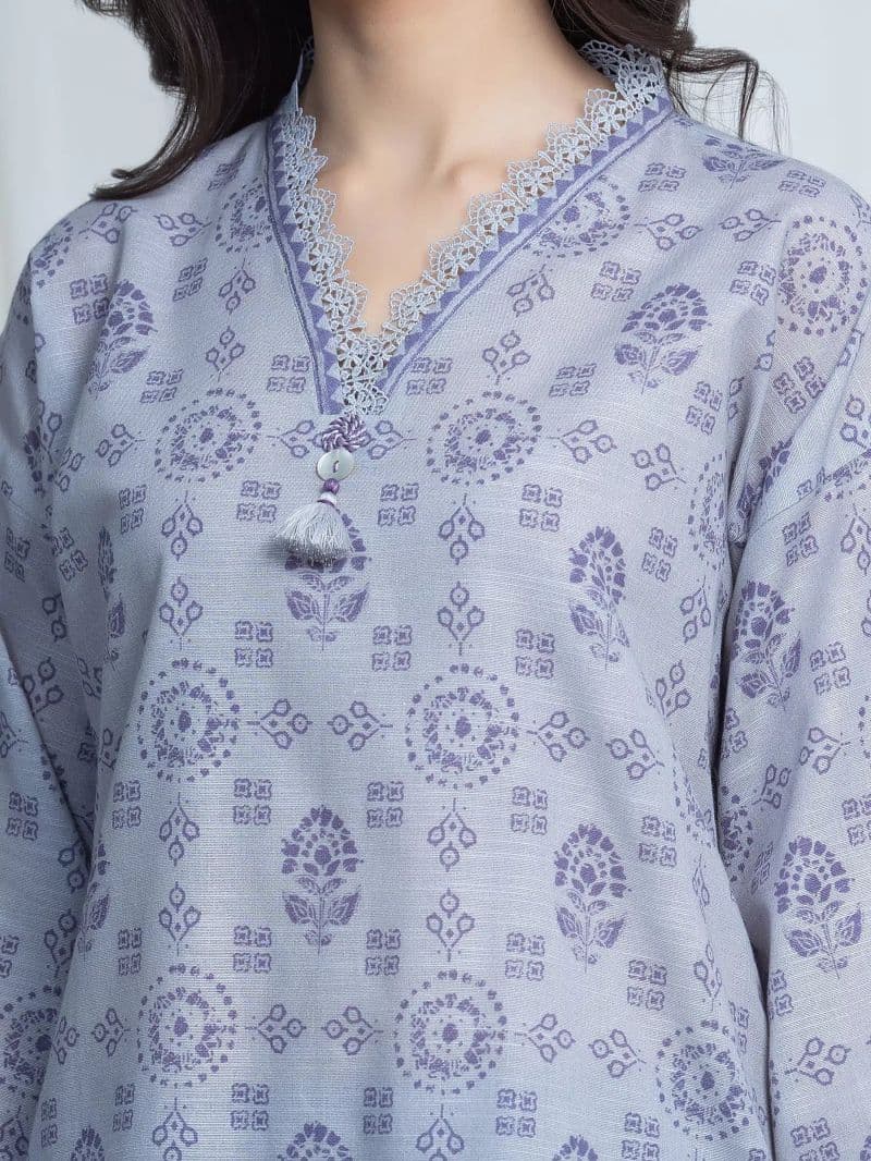Printed Khaddar Suit thumbnail