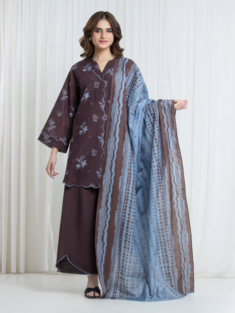 Printed Khaddar Suit thumbnail