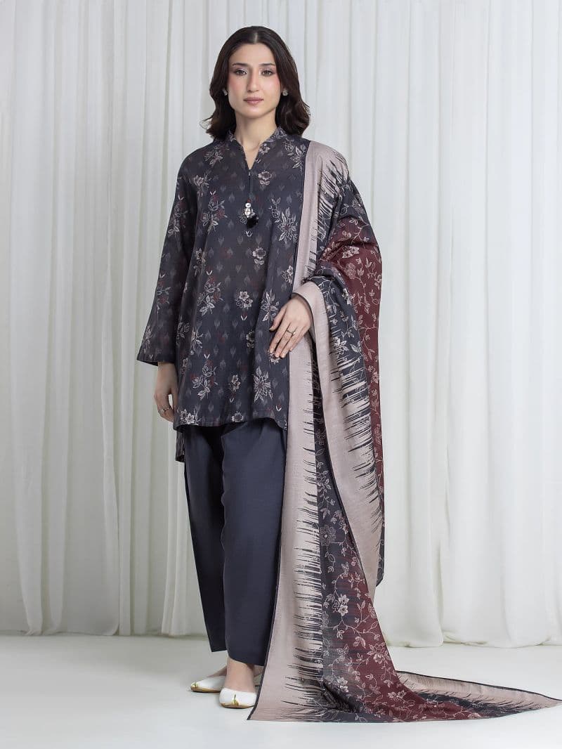 Printed Khaddar Suit thumbnail
