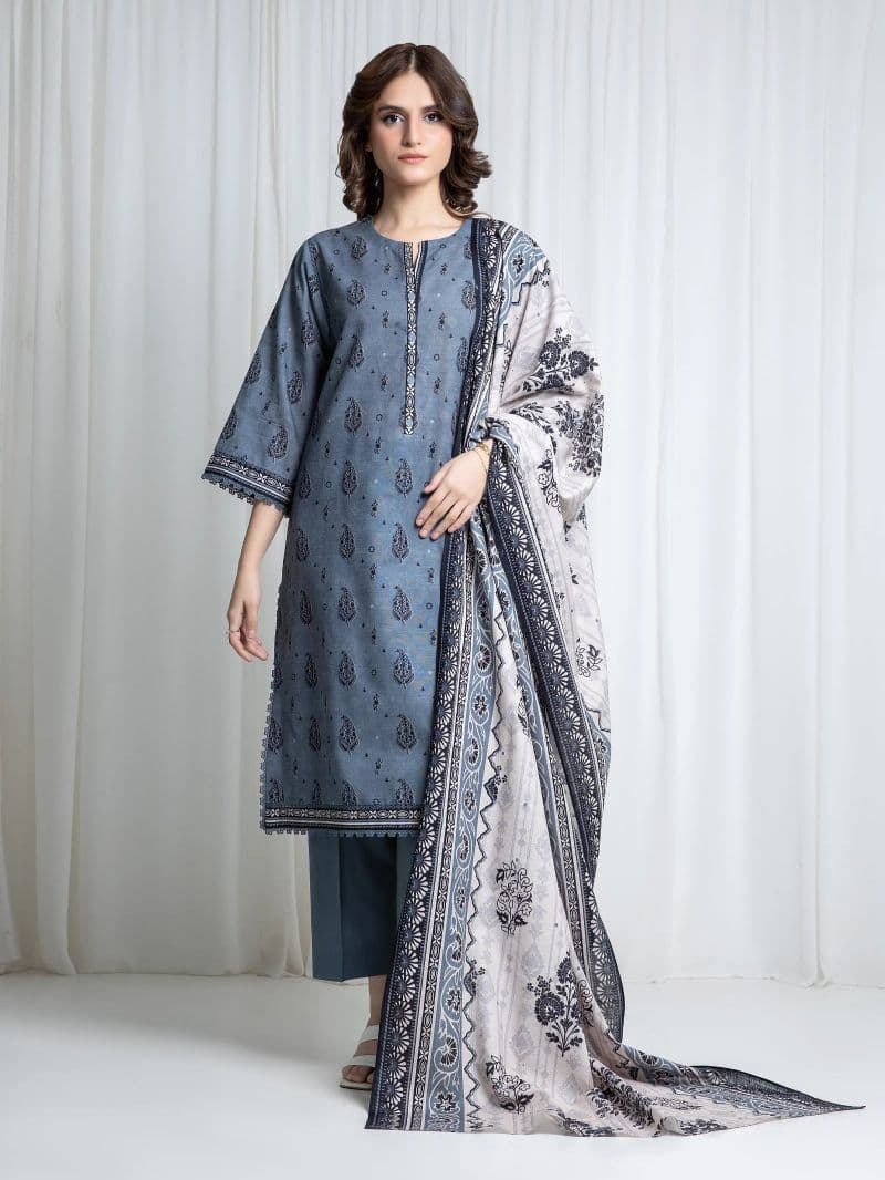 Printed Khaddar Suit thumbnail