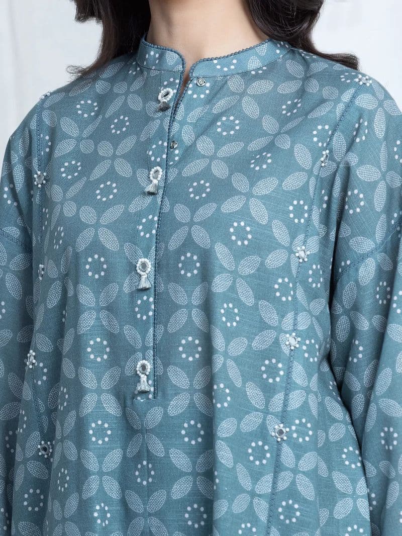 Printed Khaddar Suit thumbnail