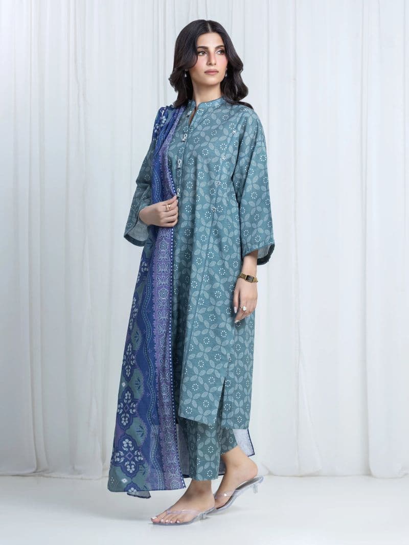 Printed Khaddar Suit thumbnail