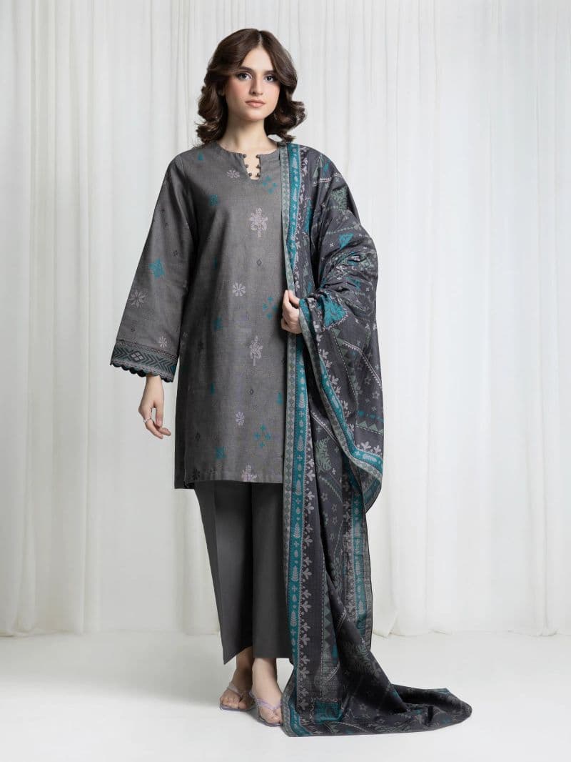Printed Khaddar Suit thumbnail