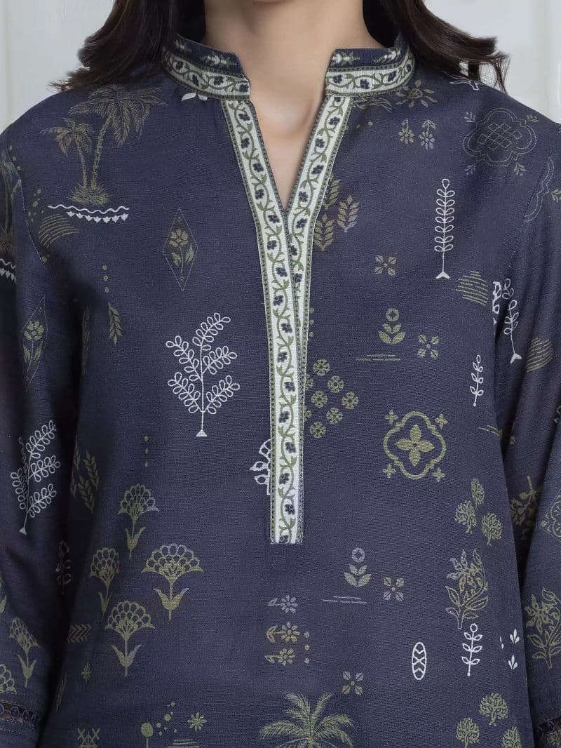 Printed Khaddar Suit thumbnail