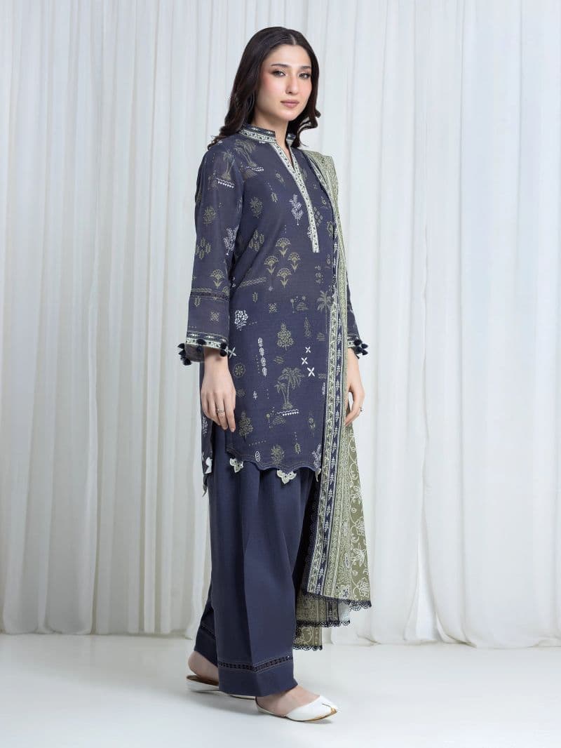Printed Khaddar Suit thumbnail