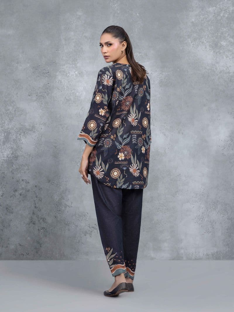 Printed Khaddar Co-Ord Set thumbnail