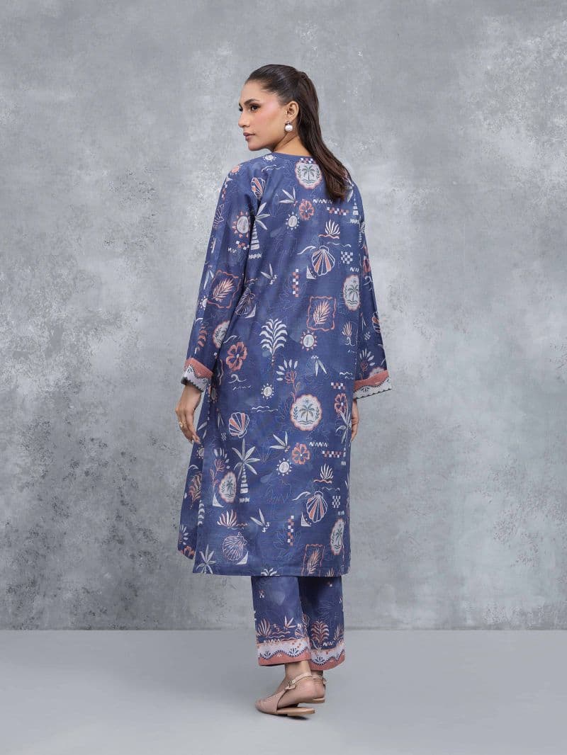 Printed Khaddar Co-Ord Set thumbnail