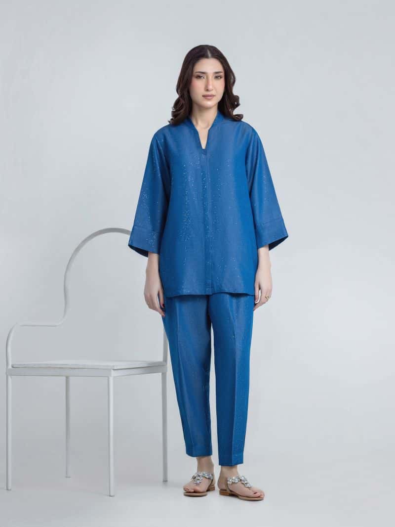Solid Viscose Co-Ord Set