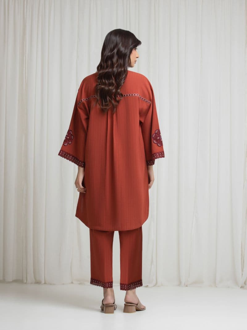 Embroidered Viscose Co-Ord Set thumbnail