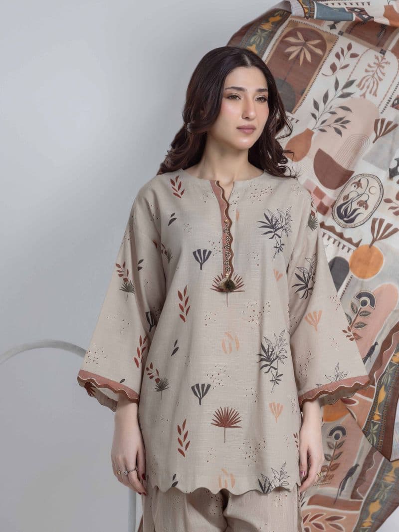 Printed Khaddar Suit thumbnail