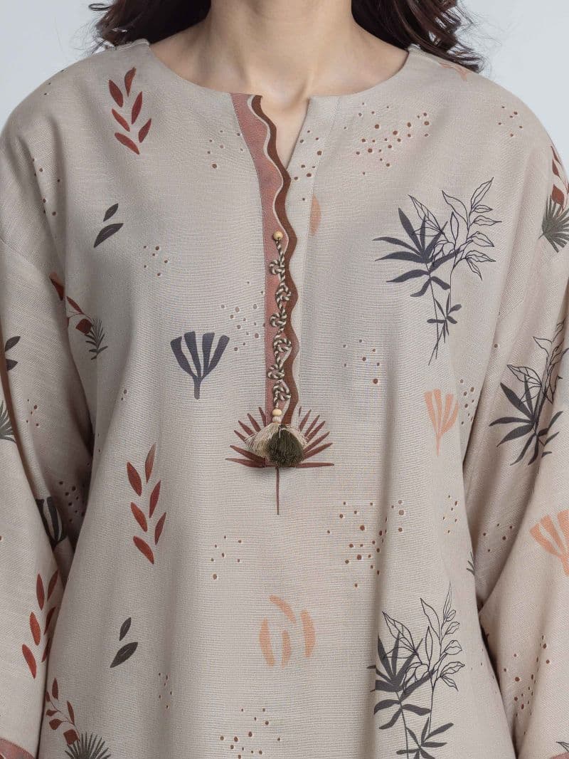 Printed Khaddar Suit thumbnail