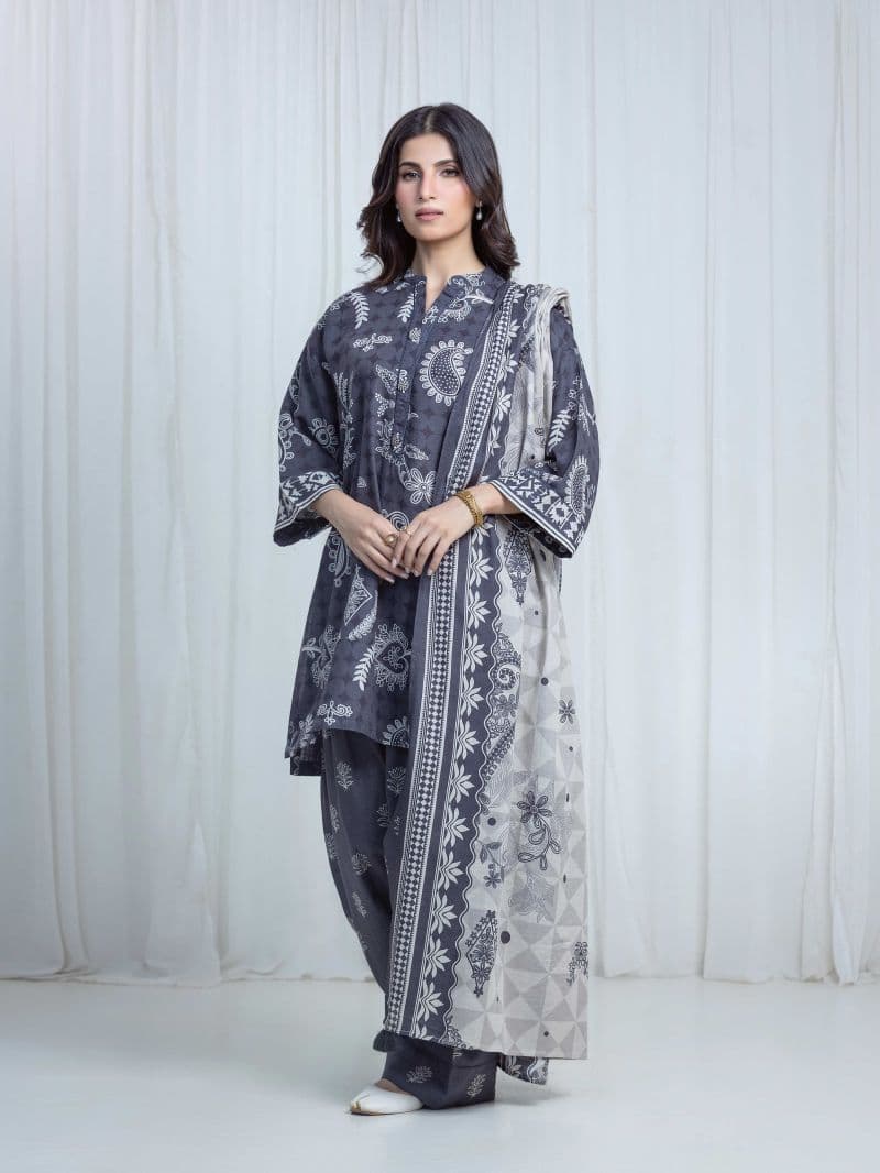 Printed Khaddar Suit thumbnail
