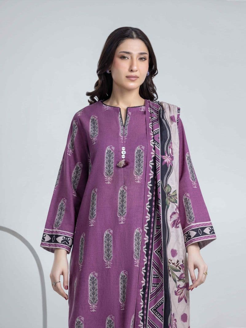 Printed Khaddar Suit thumbnail