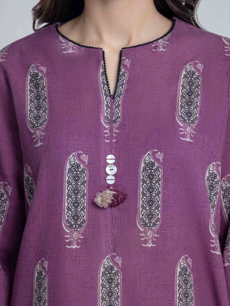 Printed Khaddar Suit thumbnail