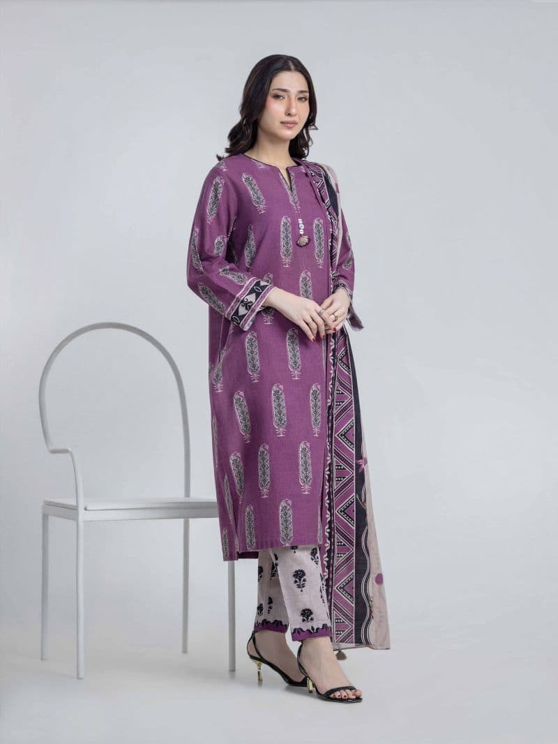 Printed Khaddar Suit thumbnail