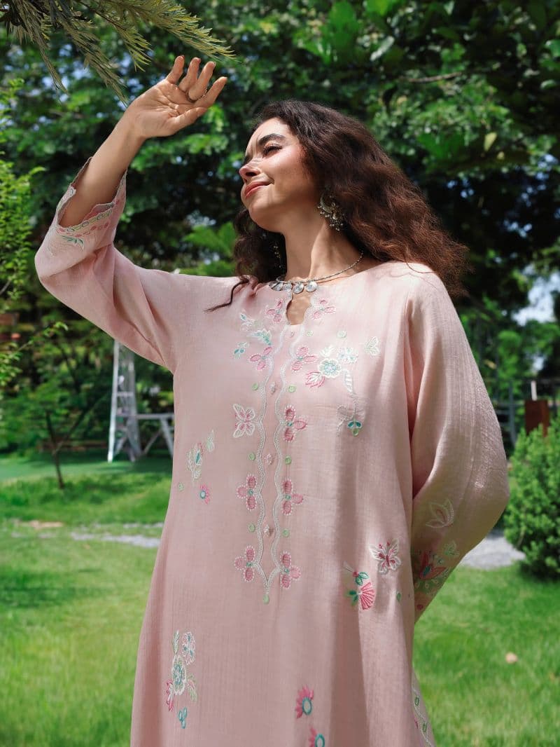Embroidered Viscose Suit thumbnail